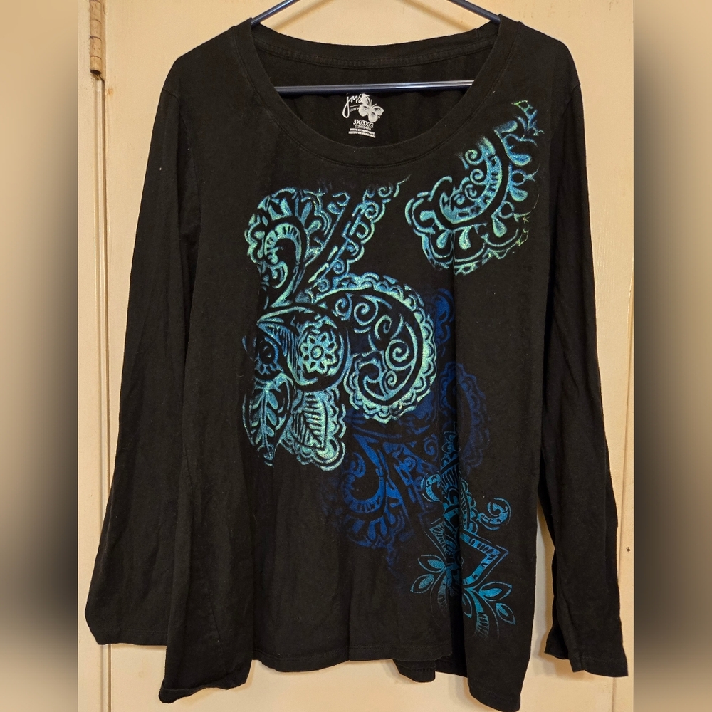 Jams World Black Long Sleeve Top